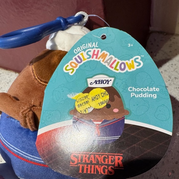 Squishmallows Stranger Things Plush clip - New - Picture 2 of 2